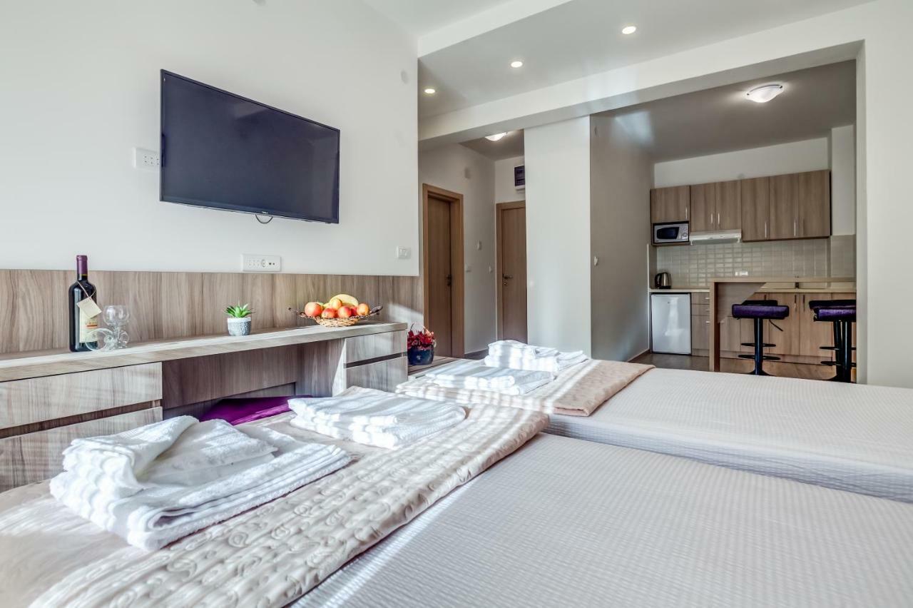 Adriatik Lux Apartments ブドヴァ エクステリア 写真